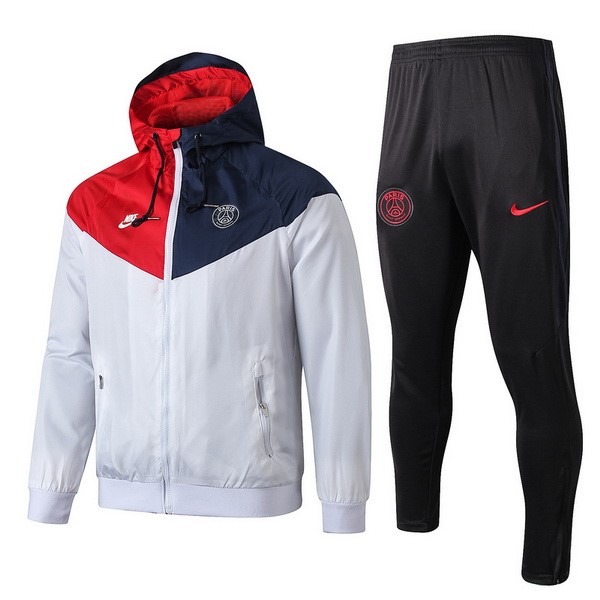 Rompevientos Paris Saint Germain Conjunto Completo 2019-2020 Rojo Azul Gris